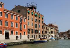 Canale di Cannaregio in Venice with Fondamenta di Cannaregio on the left