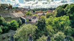 View of Dean Village in Edinburgh