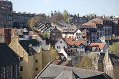 Dean Village view from Dean Bridge