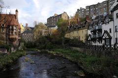 Dean Village panoramic view