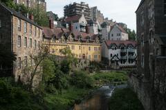 buildings near Dean Village, Edinburgh