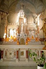 Side altar in the Chapel of Notre-Dame-de-Bon-Secours, Montreal