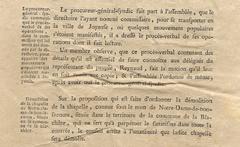 Extraits des délibérations du Directoire de l'Ardèche 1794