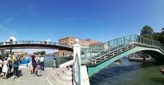 Ponte della Costituzione bridge over Grand Canal in Venice