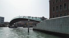 Ponte della Costituzione over the Grand Canal in Venice