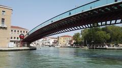 Ponte della Costituzione over Canale Grande in Venice