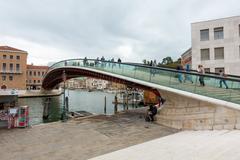 Ponte della Costituzione bridge in Venice