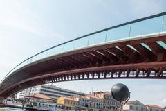 Ponte della Costituzione bridge in Venice