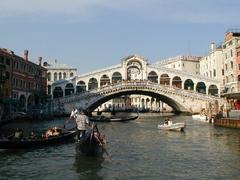 Rialto Bridge over the Grand Canal in Venice