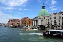 Chiesa di San Simeone Piccolo on the West bank of the Grand Canal