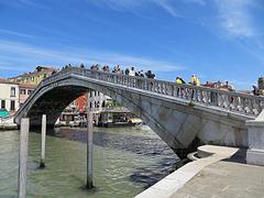 Ponte degli Scalzi bridge in Venice