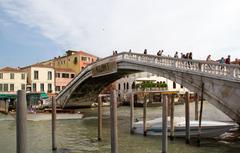 Ponte degli Scalzi over Grand Canal in Venice