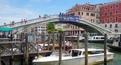 Ponte degli Scalzi over the Grand Canal in Venice, Italy