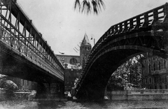 Ponte della Carità e Ponte dell'Accademia in Venice