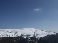 Mount Subasio near Assisi in Umbria, Italy