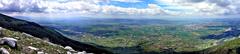 Panoramic view from Sassopiano over Monte Subasio