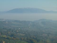 Monte Subasio viewed from Perugia