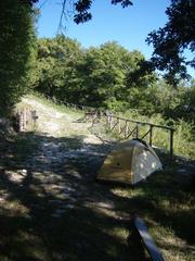 Campsite at Monte Subasio