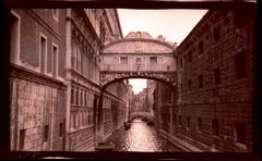 Venice Bridge of Sighs stone bridge