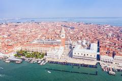 St. Mark's Square with St. Mark's Basilica, August 2020