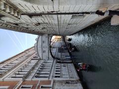 Pont des Soupirs bridge in April 2024