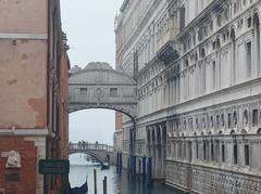 The Bridge of Sighs in Venice