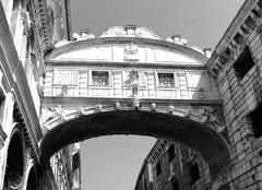 Bridge of Sighs in Venice, Italy