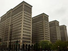 Cadillac Place building in New Center, Detroit