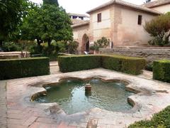 Gardens of Generalife in Granada, Spain