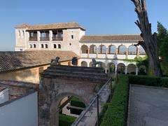 The Alhambra, a historic palace and fortress in Granada, Spain