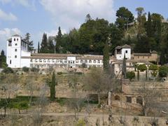 Generalife gardens in Alhambra, Granada