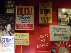 Detail of Postwar Privations Exhibit at Harry S. Truman Presidential Library