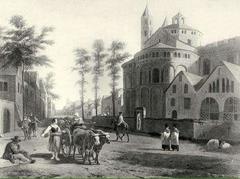 View of the St. Aposteln Church, Cologne