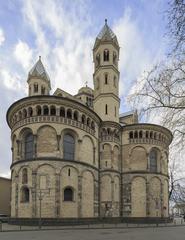 St. Aposteln romanesque church in Cologne, Germany