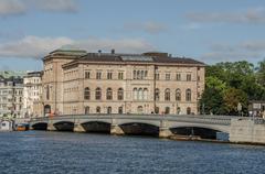 Nationalmuseum and Skeppsholmsbron in September 2012