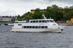 M/S Askungen outside Skeppsholmen in Stockholm