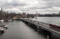 Skeppsholmsbron bridge in Stockholm