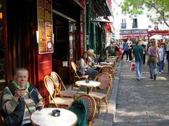 Piroska Jósa in Le Sabot Rouge restaurant Paris