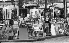 Paris Montmartre Place du Tertre 1971