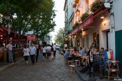 Restaurant Chez Eugène at Place du Tertre in Paris