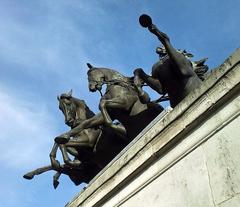 Detail of Wellington Arch