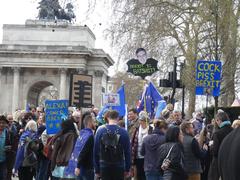 People's Vote demonstration in London, 2019