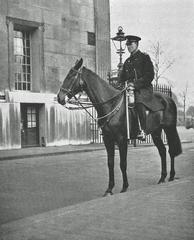 Mounted Metropolitan Police Officer at Wellington Arch