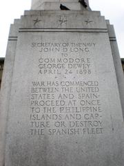 Base of Dewey Monument at Union Square, San Francisco