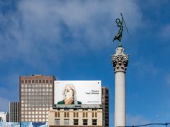 Dewey Monument at Union Square in San Francisco