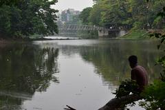 Dhanmondi 8 No lake, Dhaka