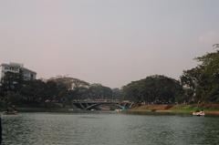 Dhanmondi Lake in Dhaka, Bangladesh