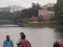 peaceful natural scenery in Alipur, Faridpur, Bangladesh