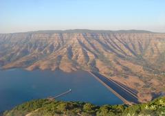 Table-top mountain in Mahabaleshwar, Western Ghats