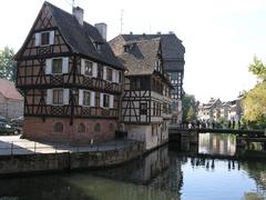 Petite france Straßburg Maison de l'éclusier 2 quai des moulins